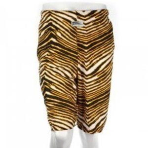 Black/Gold Zebra Short